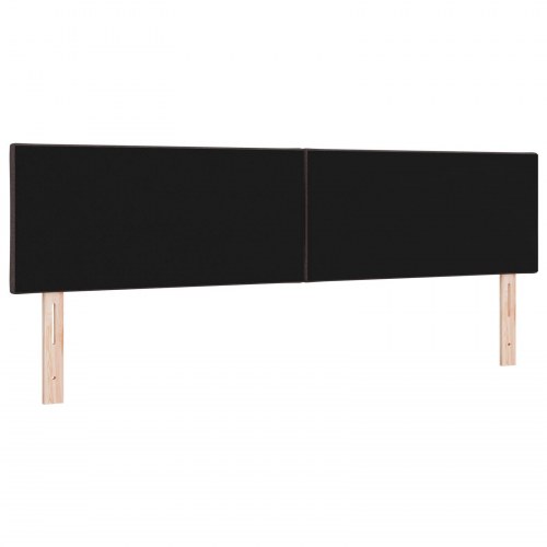 Sengegavl Diamantblok Design Mørkebrun 180 cm Stof