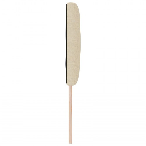 Senggavl diamantbloksdesign creme 180 cm stof