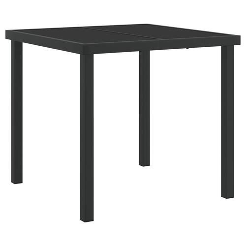 3 dele have spise sæt sort polyrattan