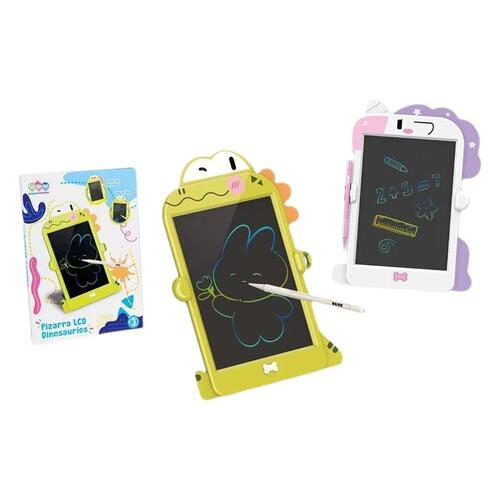 Tablet til at Tegne og at Skrive LCD Hvid Grøn 32 x 23 cm