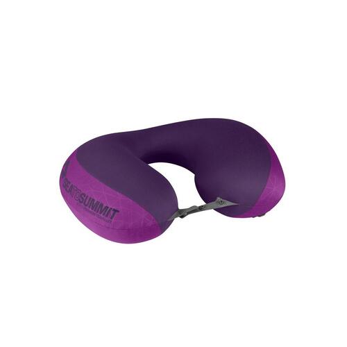 Sea to Summit Aeros Pillow Premium Traveller - oppustelig nakkepude, magenta