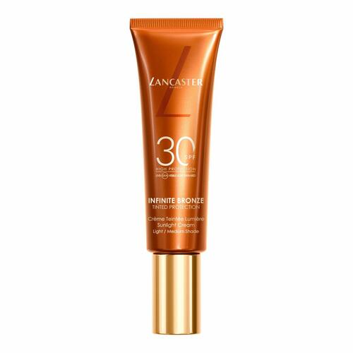 Solcreme til ansigtet Lancaster Infinite Bronze Klar Spf 30 50 ml
