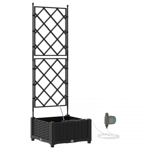 Haveplanter med Vandingssystem Sort