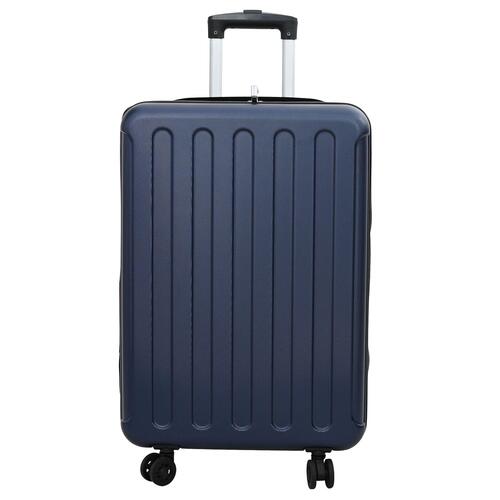 Sammenfoldelig Kuffert Hård Skal 24'' Mørkeblå 43x27x66 cm ABS