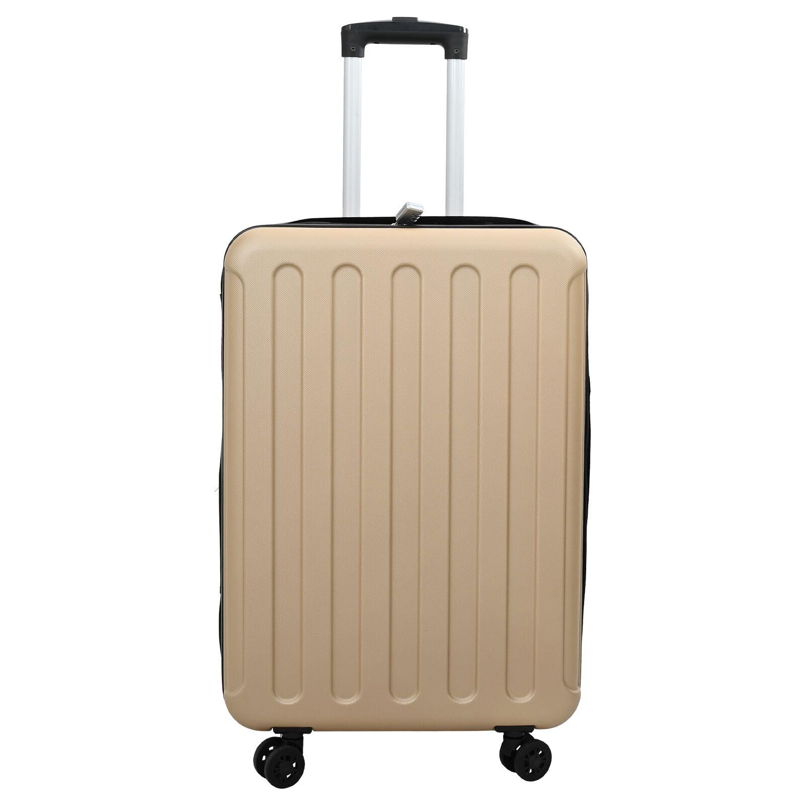 Foldbar Kuffert Hard Shell 20"" Champagne 34x23x55.5 cm ABS