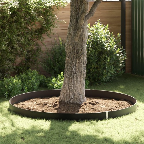 Rodbarriere med forbindelsesrails Sort 1x5 m 1,5 mm HDPE