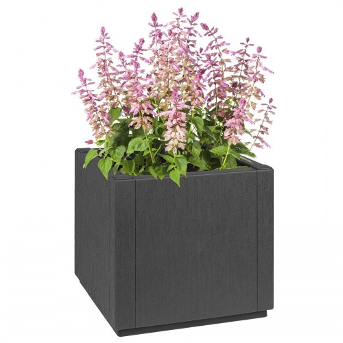 Haveplanter Mørkegrå 36x36x35 cm PP