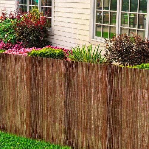 Havehegn Naturligt Bambus 300 x 150 cm Slidstærk Bambushegn