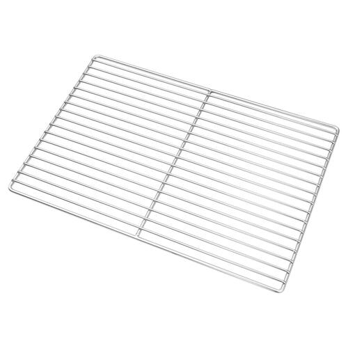 BBQ Grillrist med Håndtag Rektangulær 47x32,5 cm 304 Rustfrit Stål