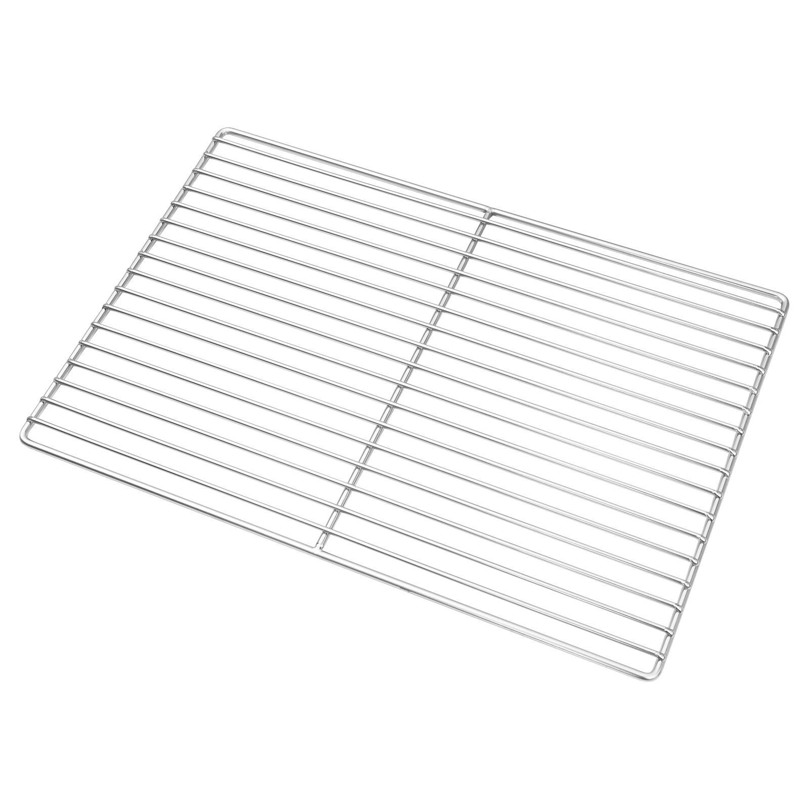 BBQ Grillrist med Håndtag Rektangulær 47x32,5 cm 304 Rustfrit Stål