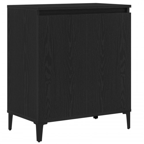 Skab Sort Eg 60x35x70 cm Lavet i Træ