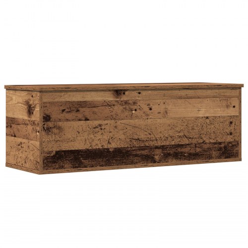 Opbevaringskasse i gammelt træ 102x35x35 cm - Ingeniørtræ