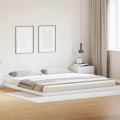 Sengebund 180x210 cm Solid Træ Fyr