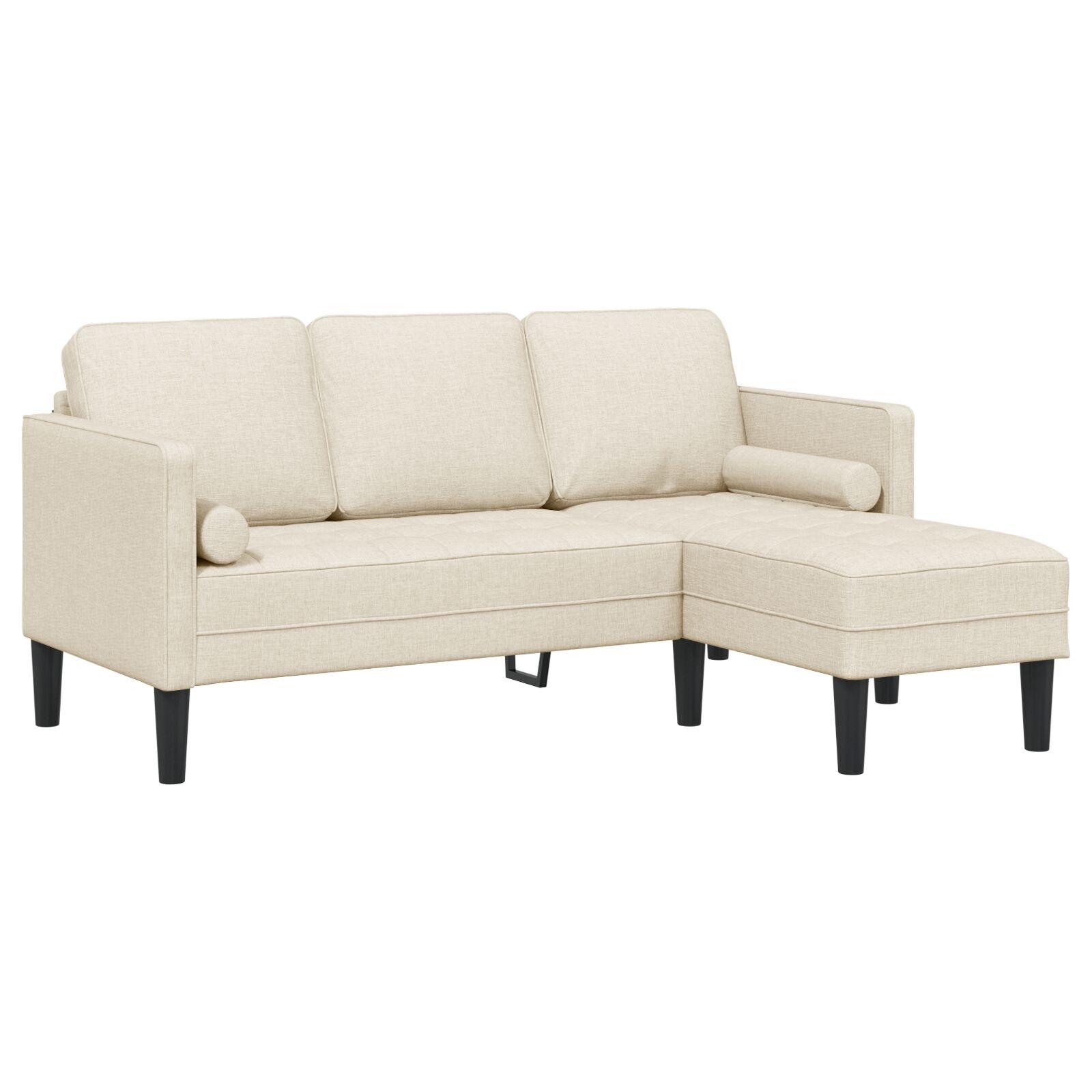 3 Personers Chaiselong Sofa Linned 160 Cm
