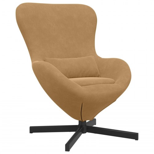 Æg Stol Brun Velour