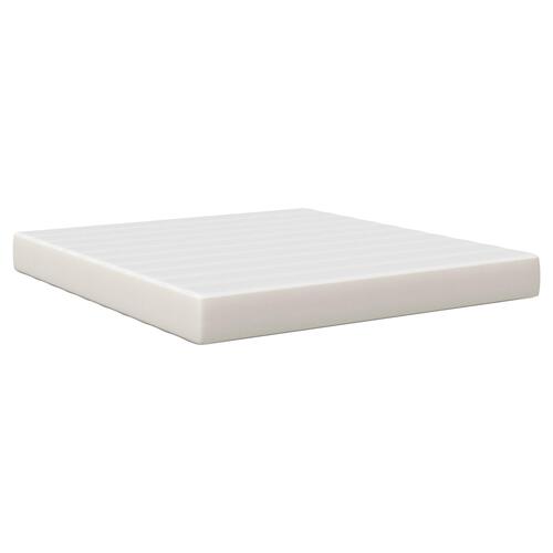 Pocket Spring Madras Creme 180x200x20 cm Medium Fast Stof