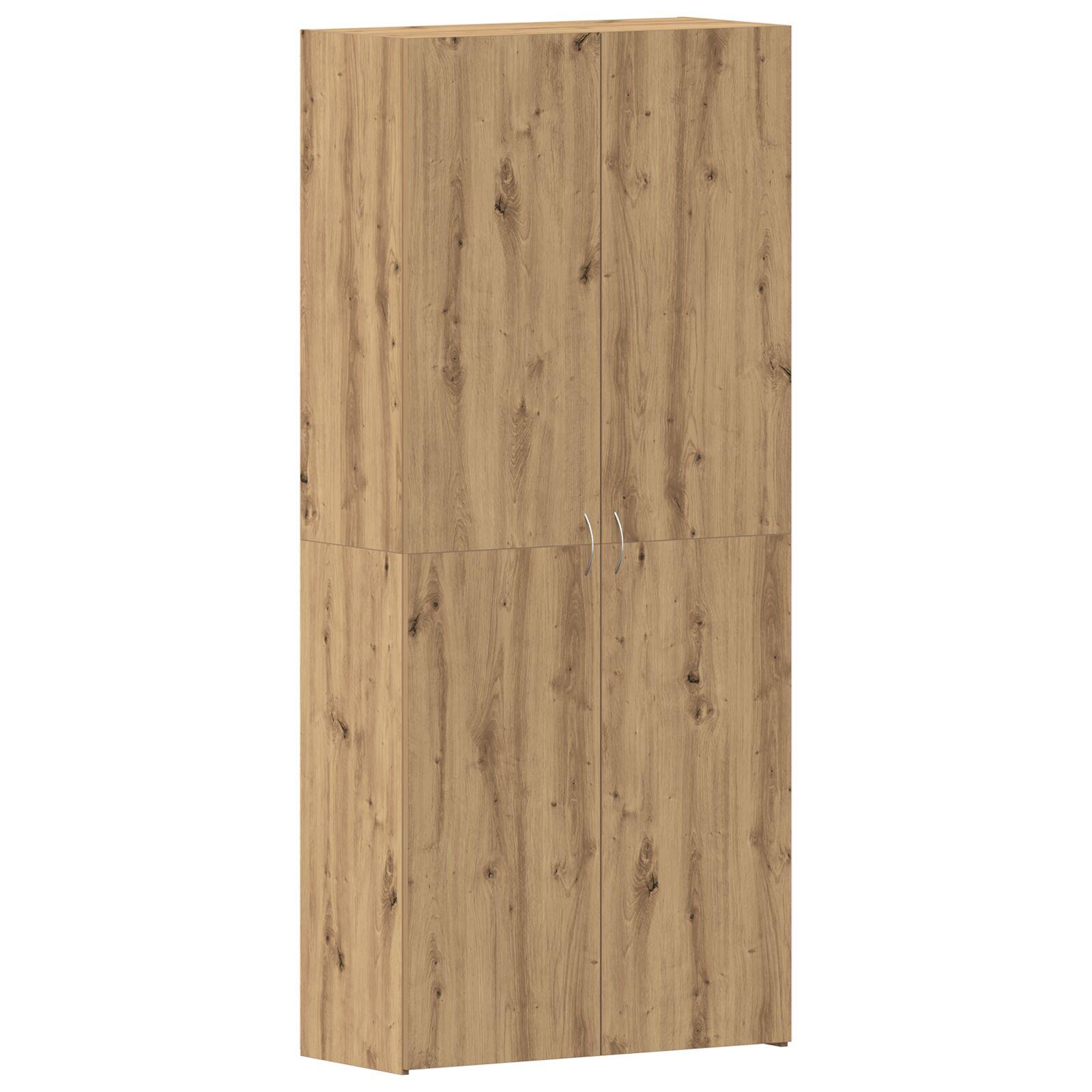 Skoskab Artisan Eg 80x35,5x180 cm Konstrueret træ