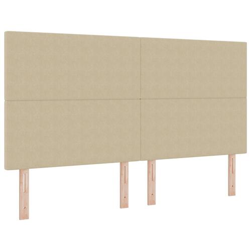 Sengegavl Enkel Design Lysegrøn Grå 180 cm Cordfløjl