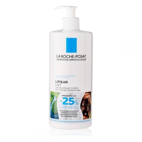 Bodylotion La Roche-Posay Lipikar - 750 ml fugtgivende kropsmælk