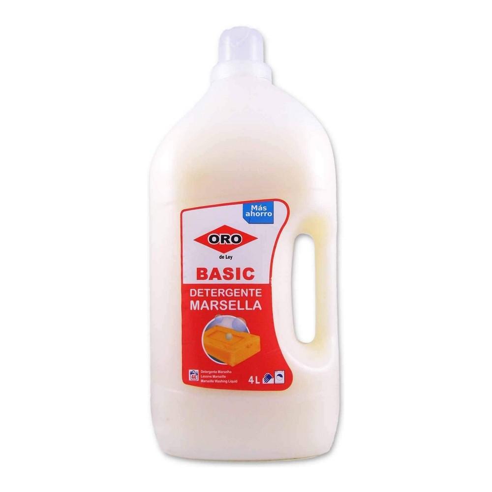Flydende vaskemiddel Oro Basic Marseille Sæbe (4 L)