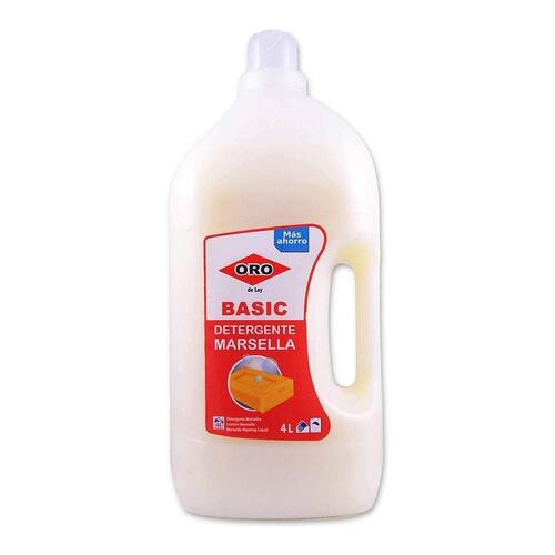 Flydende vaskemiddel Oro Basic Marseille Sæbe (4 L)