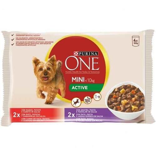 Hundefoder Purina (4 x 100 g)