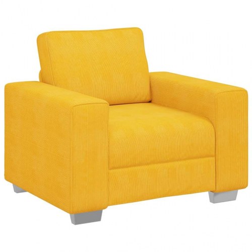 Sofastol 60 cm stof lysegul