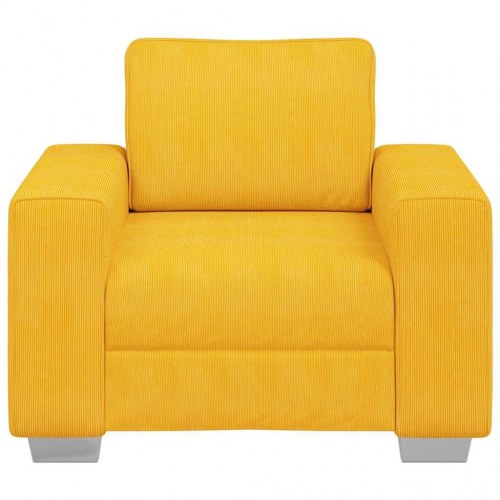 Sofastol 60 cm stof lysegul
