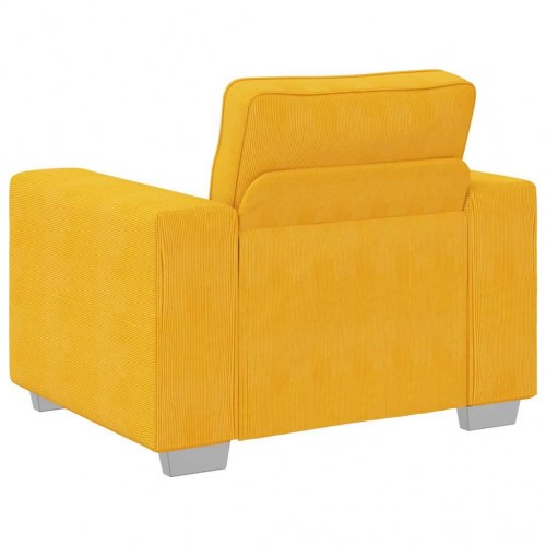 Sofastol 60 cm stof lysegul