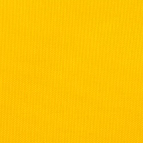 Solsejl trekant 2×2×2 m - gul, vandafvisende polyester