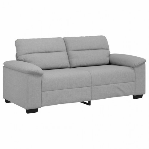 2-personers sofa i stof - skygrå, 180 x 81 x 84 cm