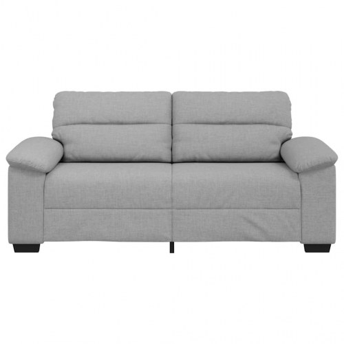 2-personers sofa i stof - skygrå, 180 x 81 x 84 cm