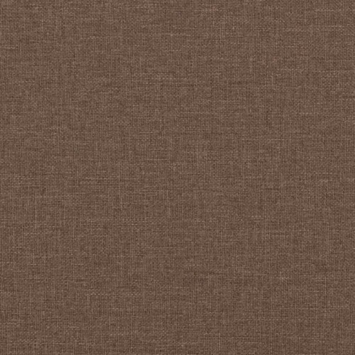 2-personers sofa i stof - brun, 180 x 81 x 84 cm