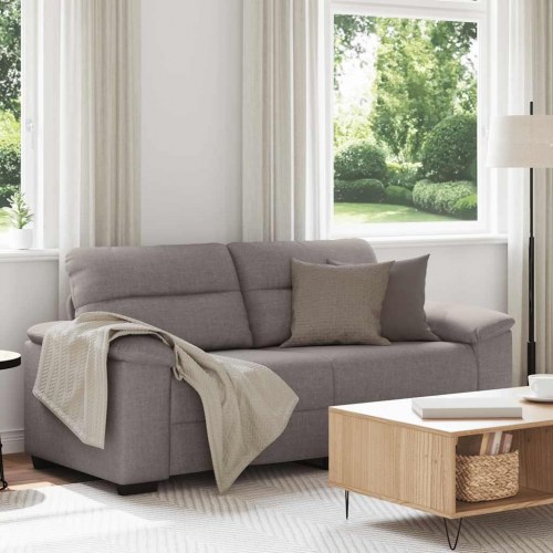 2-personers sofa 180 x 81 x 84 cm - gråbrun