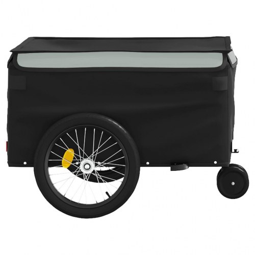 Cykelanhænger 30 kg - jern, sort/grå