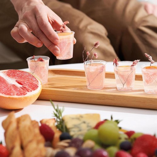 Algon shotglas 30 ml - 24 stk. gennemsigtige, genanvendelige