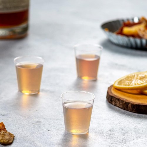 Algon shotglas 30 ml - 24 stk. gennemsigtige, genanvendelige