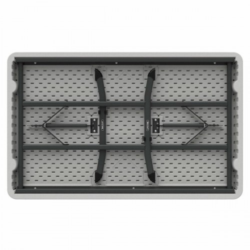 Lifetime sammenklappeligt bord - hvid, 122 × 76 × 74 cm