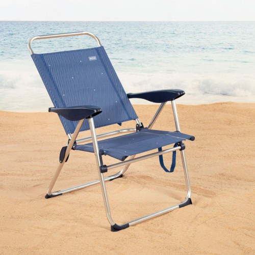 Aktive strandstol sæt - foldbar 48 × 100 × 60 cm (2 stk.)