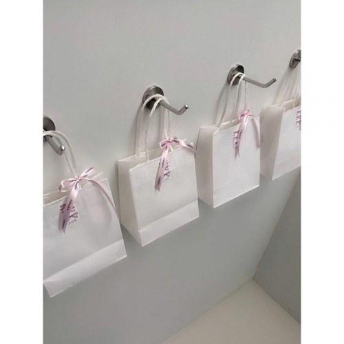 Algon papirposer - Hvid 26 × 17 × 26 cm, 3 dele (24 stk)