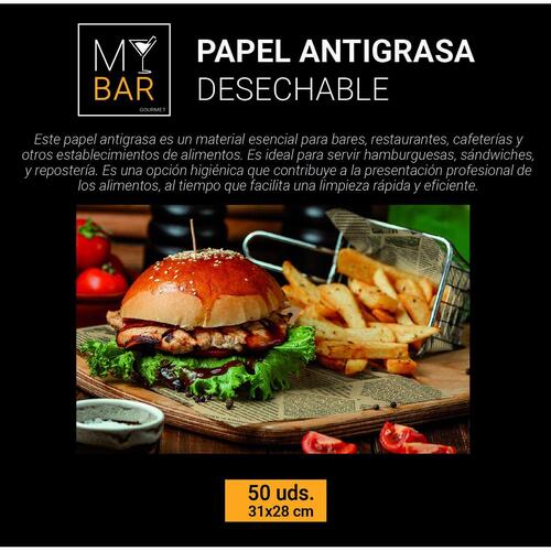 My Bar køkkenrulle - kraftpapir ark 31 × 28 cm (50 stk.)