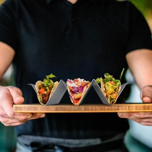 My Bar taco-holder 22 × 10 × 5 cm - 0,6 mm (24 stk.)