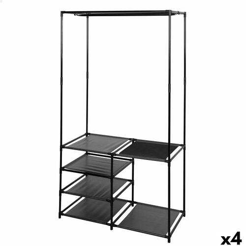Knagerække Max Home Stål 87 x 158 x 45 cm (4 enheder)