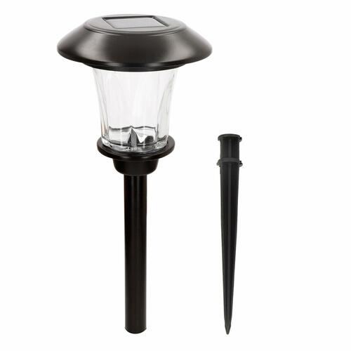 Aktive solcellelamper på spyd 15 × 49 × 15 cm - 4 stk.