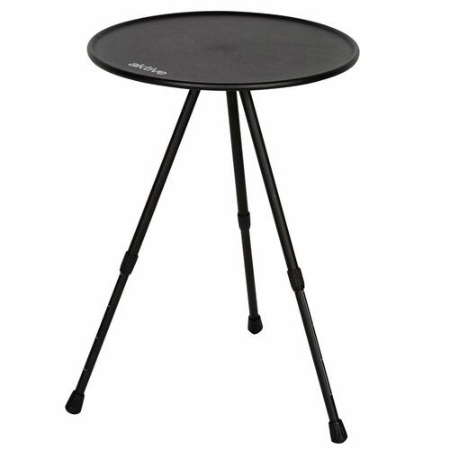 Sammenklappeligt bord Aktive Sort 37 x 55 x 37 cm (4 enheder)