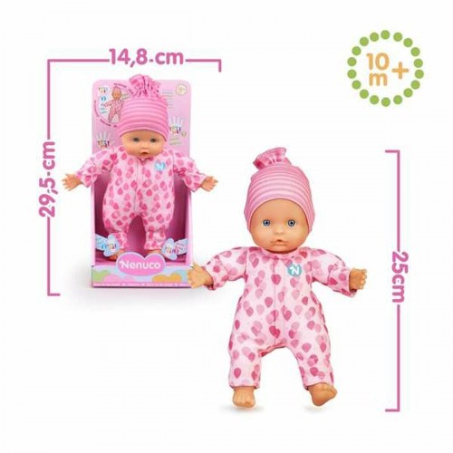 Nenuco babydukke 25 cm - pink