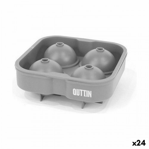 Quttin isterningeform i silikone - 12,5 × 12,5 × 4,75 cm (24 stk)