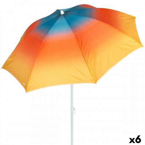Aktive solskærm/parasol, multifarvet - 200 cm (6 stk.)