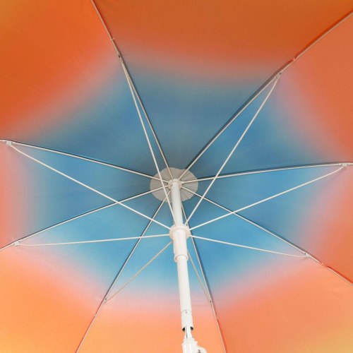 Aktive solskærm/parasol, multifarvet - 200 cm (6 stk.)