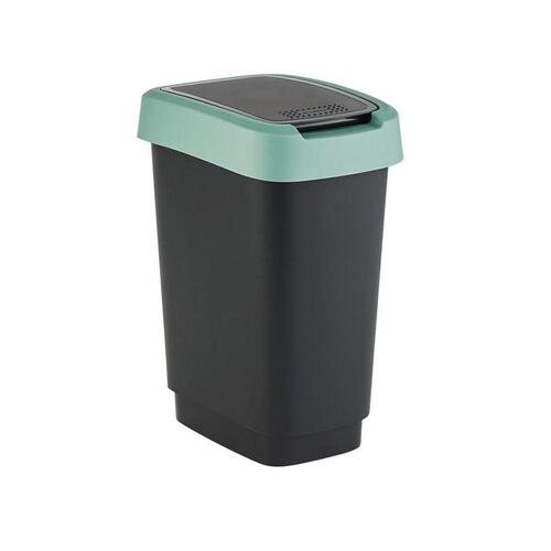 Skraldespand Rotho Twist Green Grøn Plastik 10 L